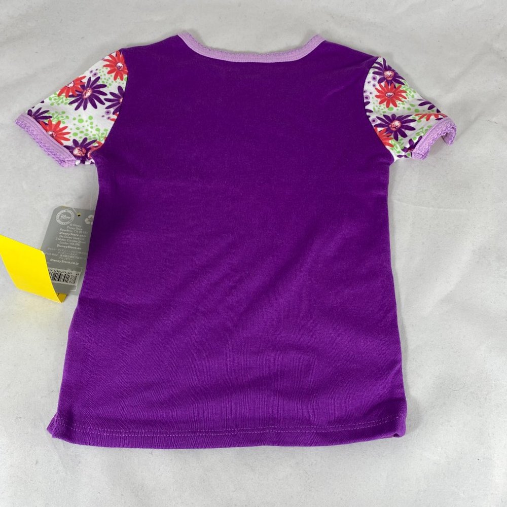 Disney Store Rapunzel Tangled Short & Shirt Pajama Set NWT - Picture 7 of 8